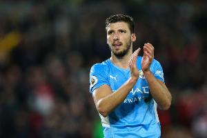 鲁本-迪亚斯：多纳鲁马没啥事可做但存在感强 德布劳内是曼城传奇