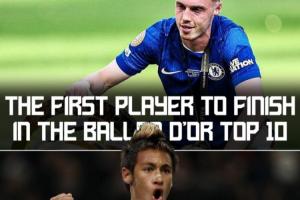 帕尔默成为自内马尔以来，首位没踢欧冠仍闯入金球前十的球员🥶