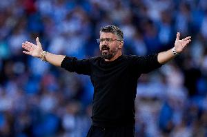 加图索：我们的目标是进入附加赛 希望小基恩没有大碍