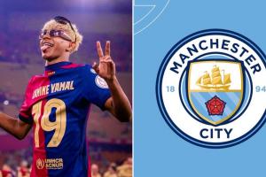 记者：曼城长期追求亚马尔未果，认为错过了梅西就必须得到亚马尔