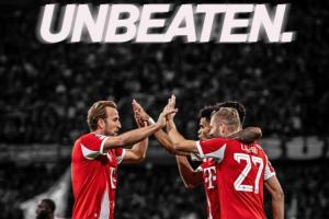 大结局？拜仁德甲8战全胜轰30球5分领跑，第2第3仅1负均是输拜仁