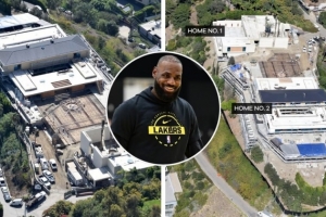 詹姆斯在贝弗利山庄打造两座豪宅 外界猜测第二座是为布朗尼准备