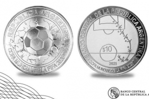 晚邮报：阿根廷发行世界杯纪念币，纪念马拉多纳对英格兰世纪进球