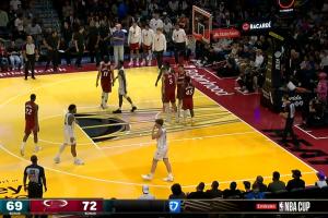 不是哥们？？热火首节53分 次节被轰27-2 半场仅领先黄蜂3分